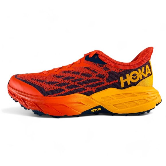 Hoka Speedgoat 5 Men's Trail Running Shoes Fiesta Radiant Yellow 1123157-FRYL
